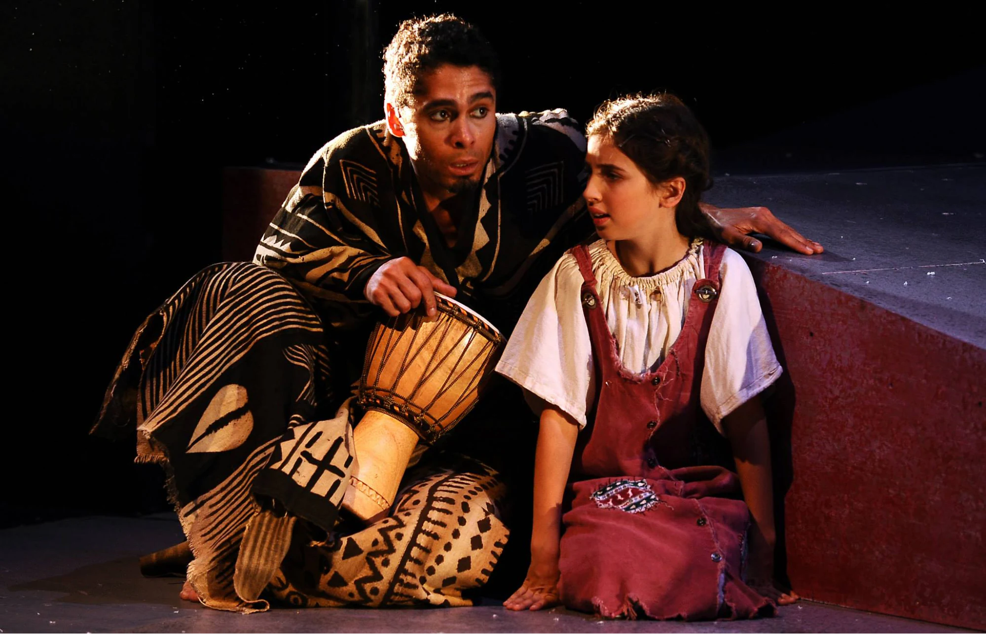 Two performers in A Little Princess.